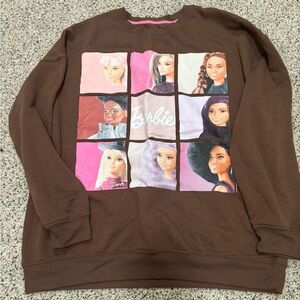 Barbie Brown Trendy Sweatshirt